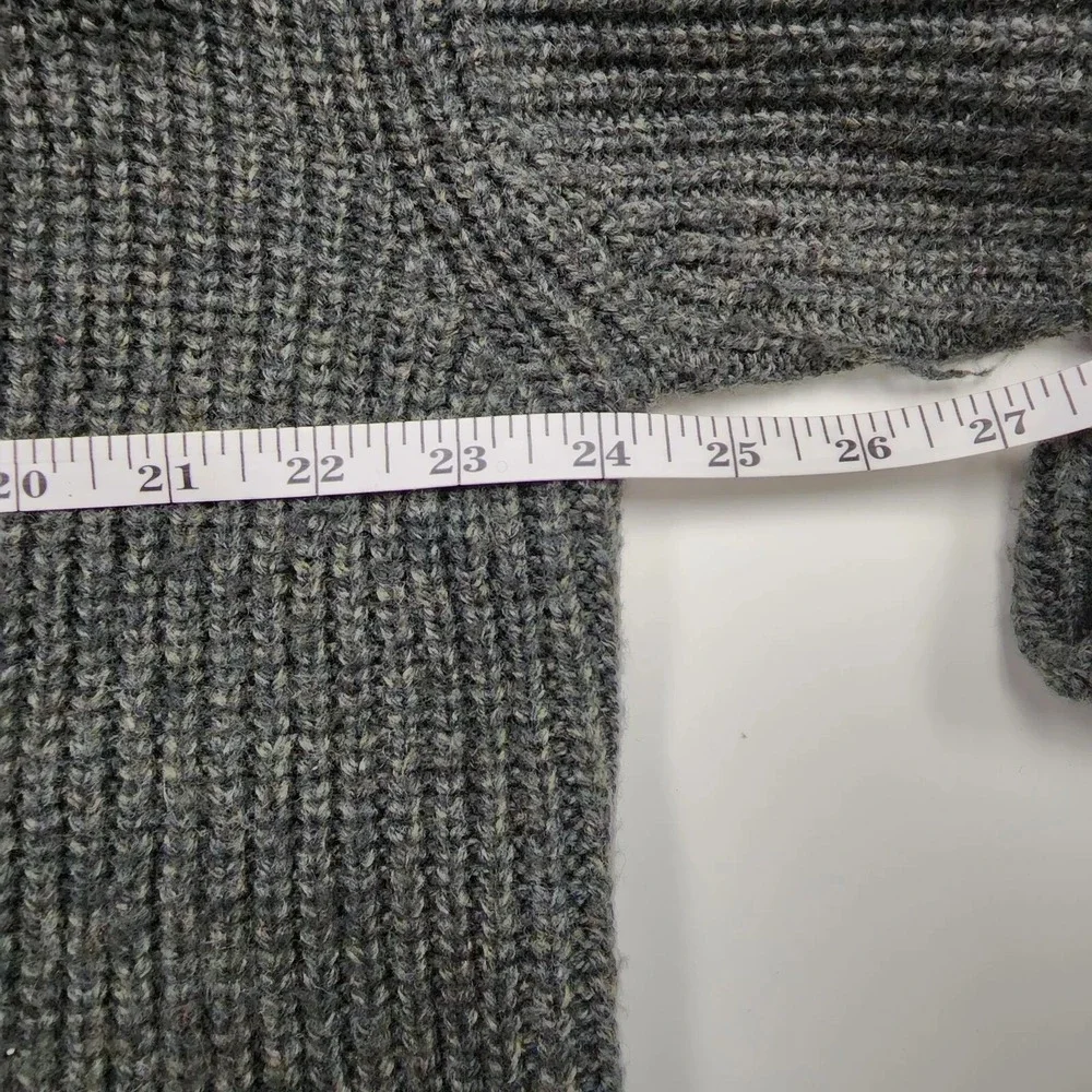 Marine Layer Sweater Womens XS/S Chunky Knit Brooklyn Hunter Green Cardigan